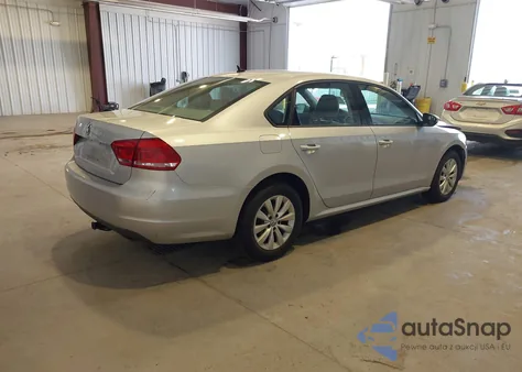 2012 Volkswagen Passat 2.5L S from USA, damaged, VIN 1VWAP7A31CC018931